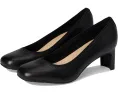 Лодочки Clarks Anelise Nora с круглым носком и резиновой подошвой на котячьем каблуке