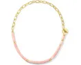 Колье Kendra Scott Lindsey Beaded Half Chain с бусинами и цепочкой