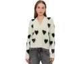 Кардиган AllSaints Scatter Heart Cardi с принтом в виде сердец