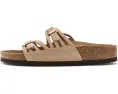 Сандалии Birkenstock Granada из нубука с анатомической стелькой и открытым носком
