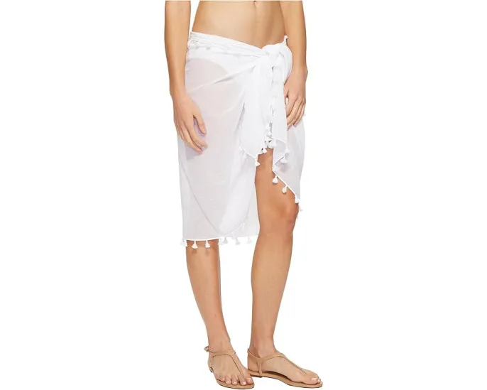 Seafolly парео Cotton Gauze Sarong из полупрозрачного хлопка