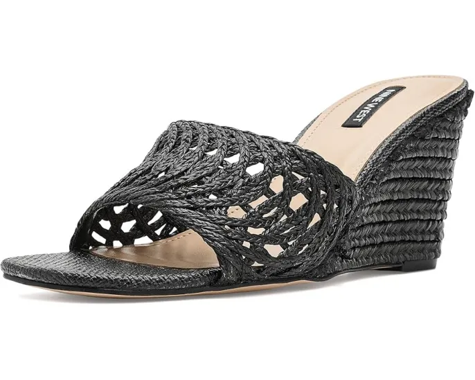 Туфли Nimma с открытым носком и танкеткой Nine West