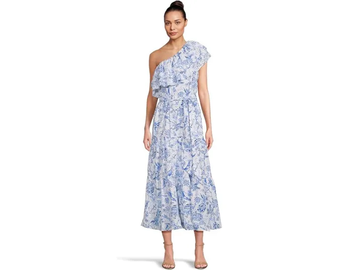 Платье Lilly Pulitzer Mayella Midi длинное миди с ярусами
