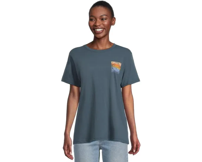 Футболка Salty Crew Posted Boyfriend oversize с коротким рукавом