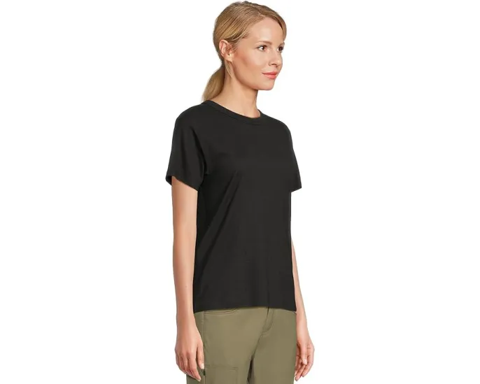 Короткий свитшот Prana Cozy Up SS Crew из конопли с защитой от запаха