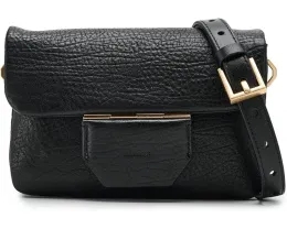 Косуха AllSaints Jupiter Grain из мягкой кожи с магнитной застежкой