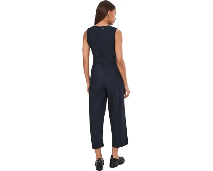 Barbour Gabby комбинезон с широкими брюками и поясом