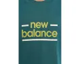 Футболка New Balance Linear Lines с графическим принтом и свободным кроем