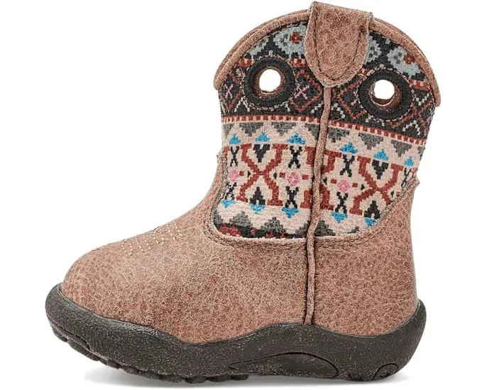 Сапоги Cowbaby Willow Aztec с принтом ацтеков и боковой молнией