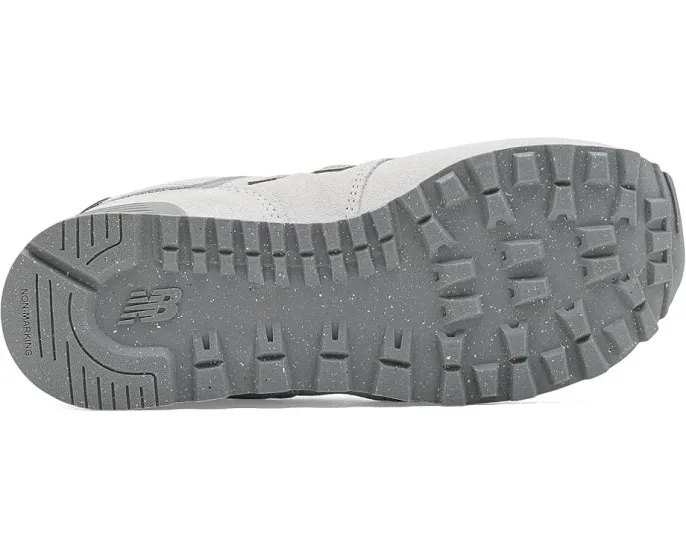 Детские кроссовки New Balance 574 с верхом из замши и сетки