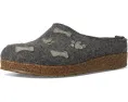 Клоги Haflinger Buckle из шерсти с пробковой стелькой и пряжкой