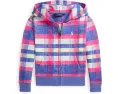 Худи на молнии из флиса в клетку Polo Ralph Lauren Kids для малышей