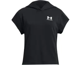 Under Armour детская худи Rival Terry Short Sleeve с капюшоном и короткими рукавами