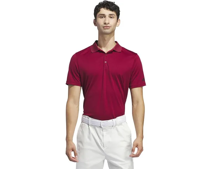 Adidas adi Performance Short Sleeve Golf Polo из переработанного полиэстера Primegreen