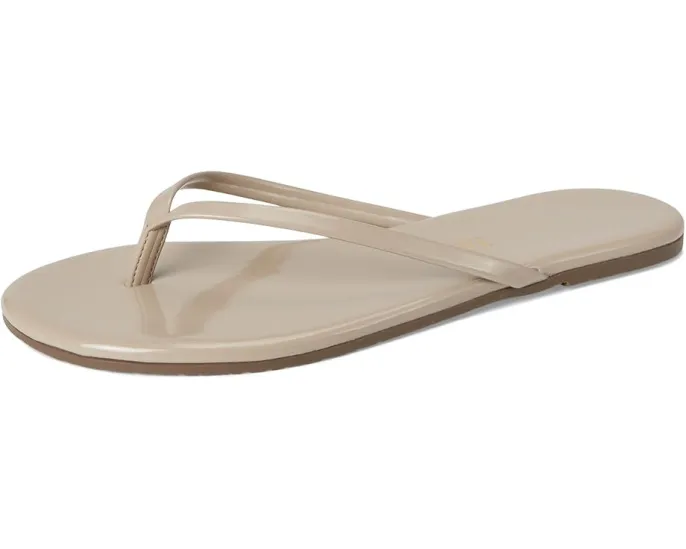 Босоножки TKEES Glosses из глянцевой кожи с мягкой стелькой