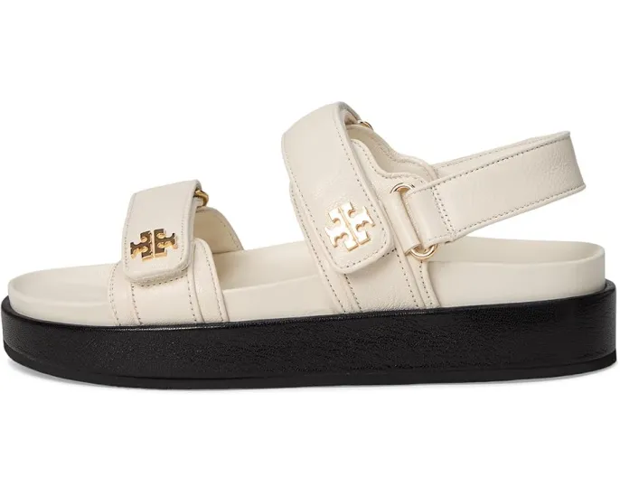 Спортивные сандалии Tory Burch Kira с кожаной стелькой и резиновой подошвой