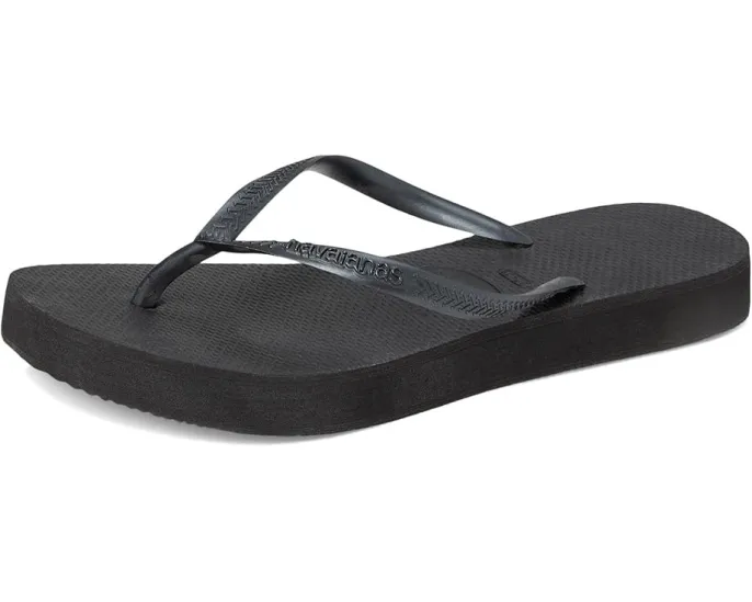 Сланцы Havaianas на платформе с амортизирующей стелькой