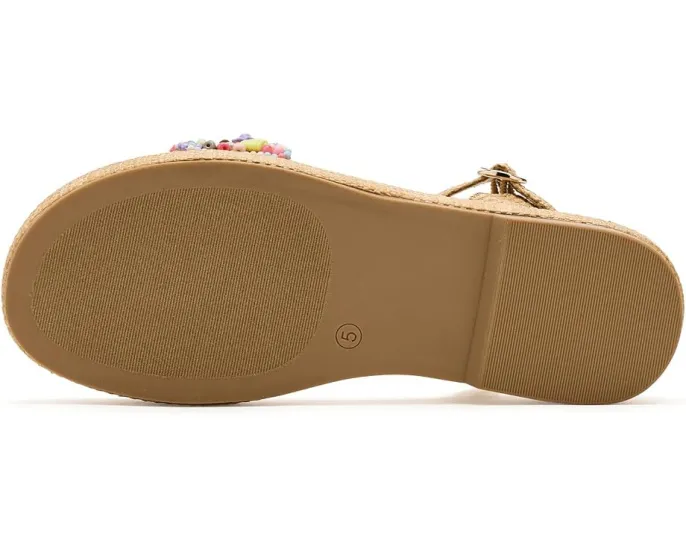 Детские сандалии Steve Madden Kids Arabela с 3D украшениями и ремешком на липучке