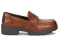 Мокасины Born Carrera из мягкой замши с классическим дизайном пенни лофера