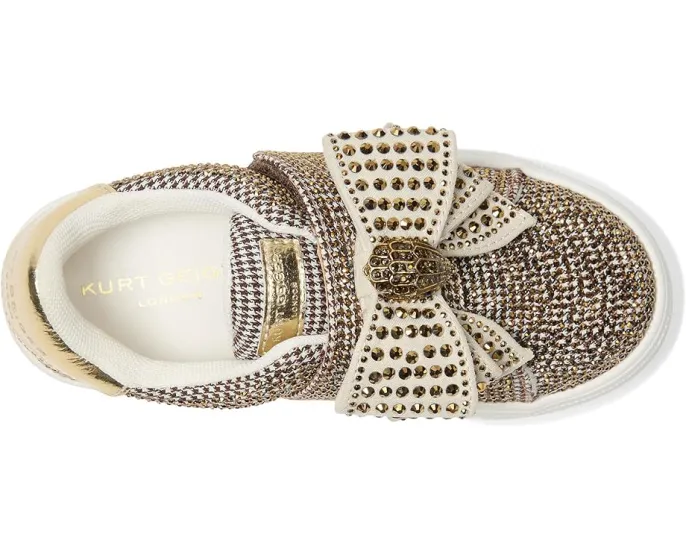 Кроссовки Kurt Geiger London Kids Mini Laney Bow с бантом и кристаллами