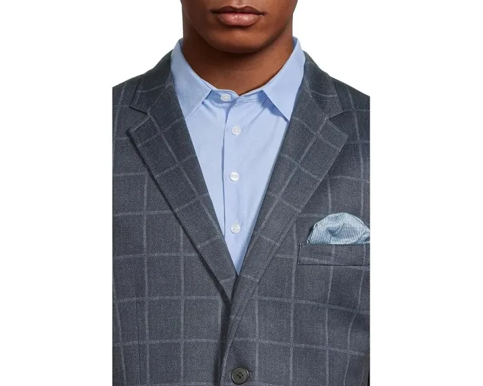 Пиджак Johnston & Murphy без подкладки в клетку