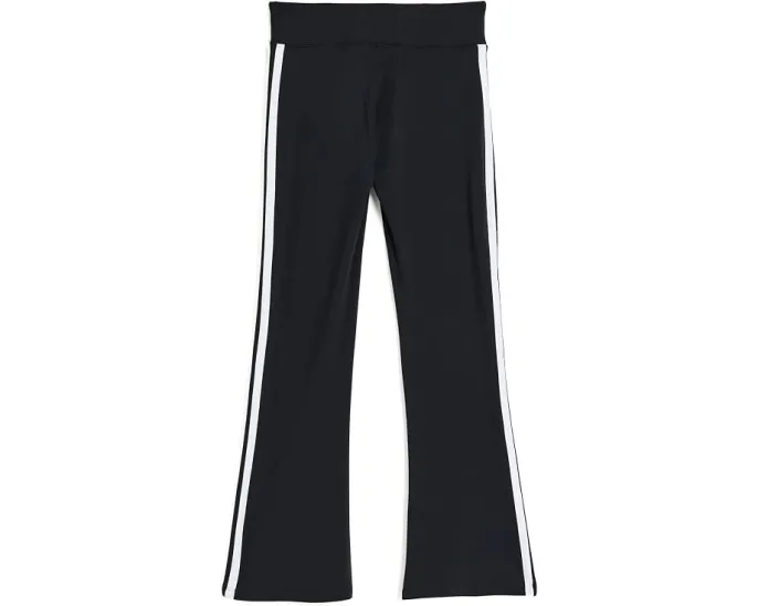 Детские брюки клеш со съемным поясом Adidas Black Adi
