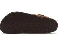 Сандалии Birkenstock Gizeh Rivets из замши с ремешком между пальцами и стелькой из пробки