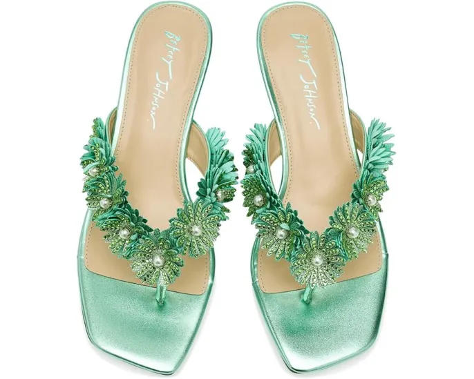 Blue by Betsey Johnson Сандалии на каблуке Lesli для вечерних мероприятий