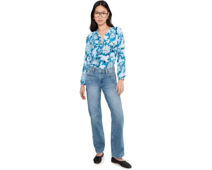 Блуза Elsa Top из шелка Lilly Pulitzer