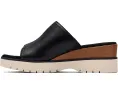 Сандалии Diaz Slide Clarks на среднем клине из мягкой кожи с регулируемой посадкой
