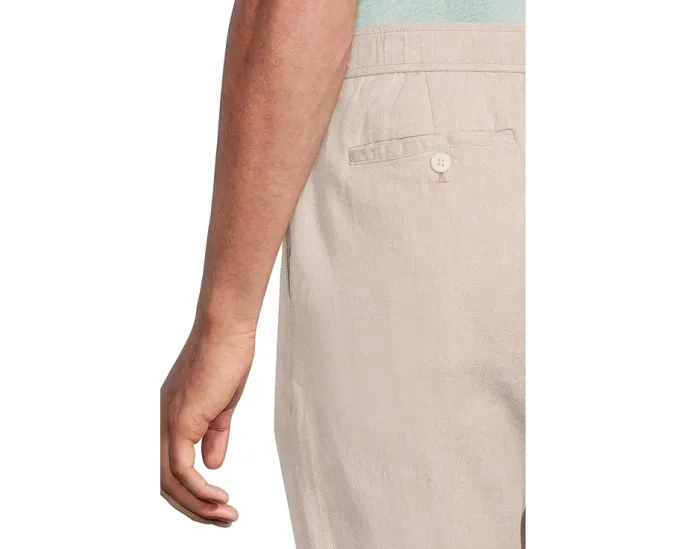 Брюки Tommy Bahama Beach Coast Linen с эластичным поясом и карманами на пуговицах