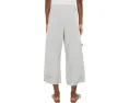 Широкие брюки Cargo Gaucho Crop с завязками и карманами XCVI