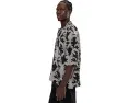 Рубашка AllSaints Motif с коротким рукавом и ярким принтом