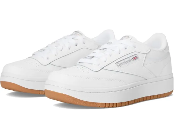 Детские кроссовки Reebok Club C Double с верхом из синтетической кожи и текстиля