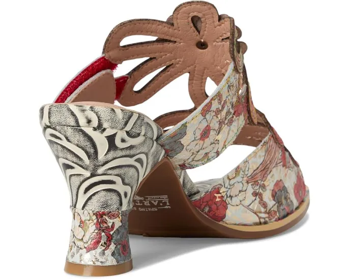 Сандалии L'Artiste by Spring Step Alania с ручной росписью и французским каблуком