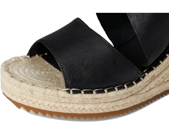 Босоножки на танкетке Eileen Fisher Willow с ремешком на щиколотке и открытым носком