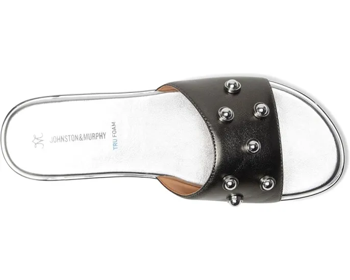 Сланцы Shayla Embellished Slide с каменными вставками Johnston & Murphy
