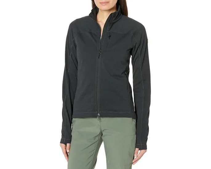 Fjällräven куртка Abisko Lite Fleece из переработанного полиэстера с карманами