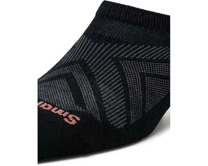 Носки Smartwool Run Zero Cushion No Show с фиксатором пятки и системой 4-Degree Elite Fit