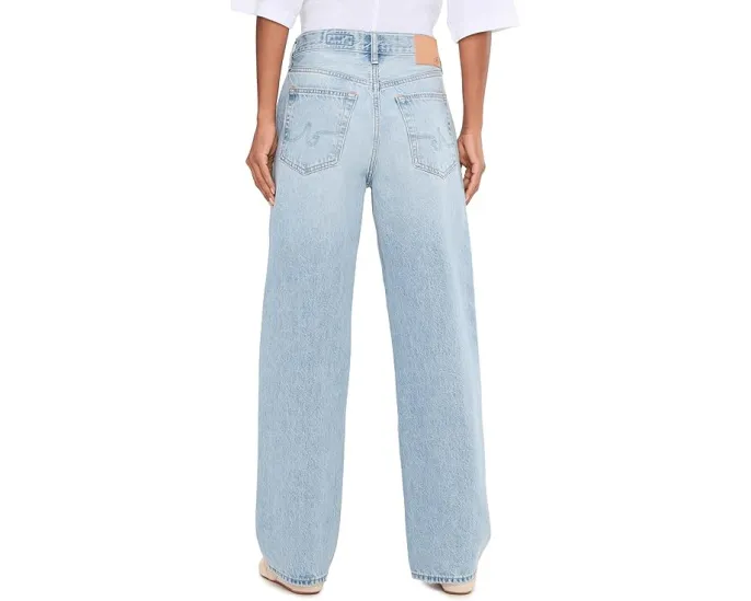 Джинсы Billie Relaxed Straight с расслабленным прямым кроем в цвете Soft Focus Destructed