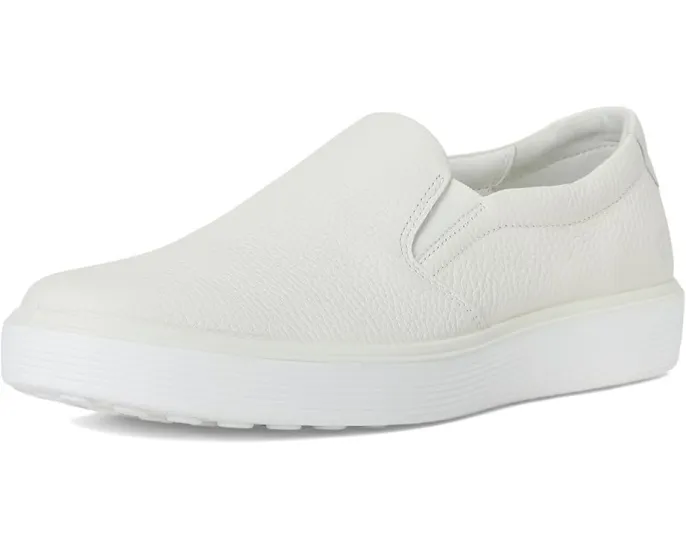 Кроссовки ECCO Soft 60 Slip-On с мягкой зернистой кожей