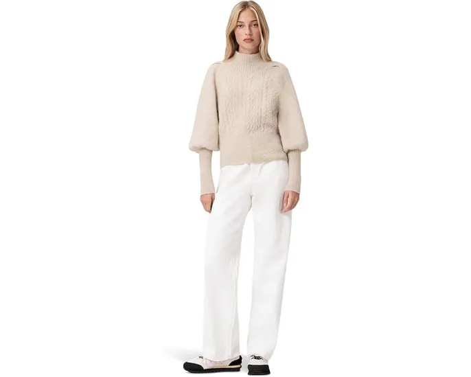 Джемпер AllSaints Sajel с косой вязкой и воротником-водолазкой