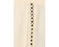 Широкие брюки Splendid Stella с отделкой из льна и эластичным поясом