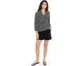 Вязаный топ Dashing Stripe Knit NIC+ZOE с полосками