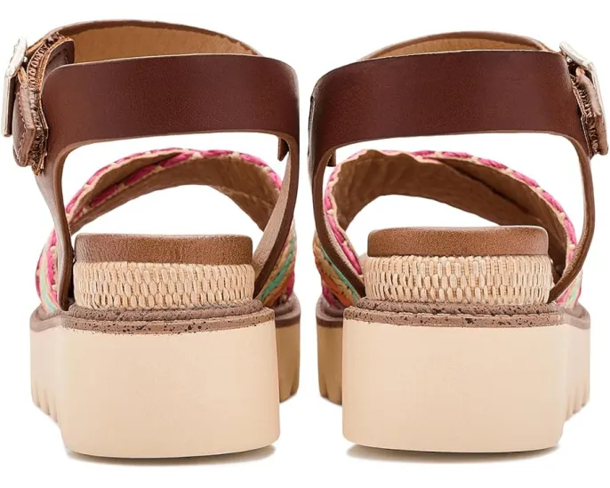 Детские сандалии Mia Kids Zhella на танкетке с плетеными ремешками