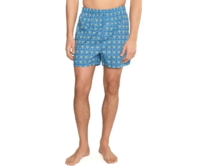 Боксеры Tommy Bahama Cotton Woven с принтом ананасов из 100% хлопка