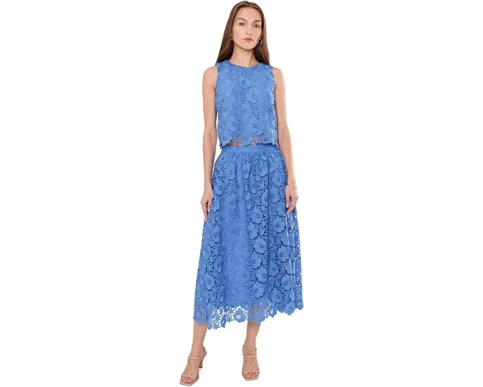 Топ CeCe без рукавов из кружева