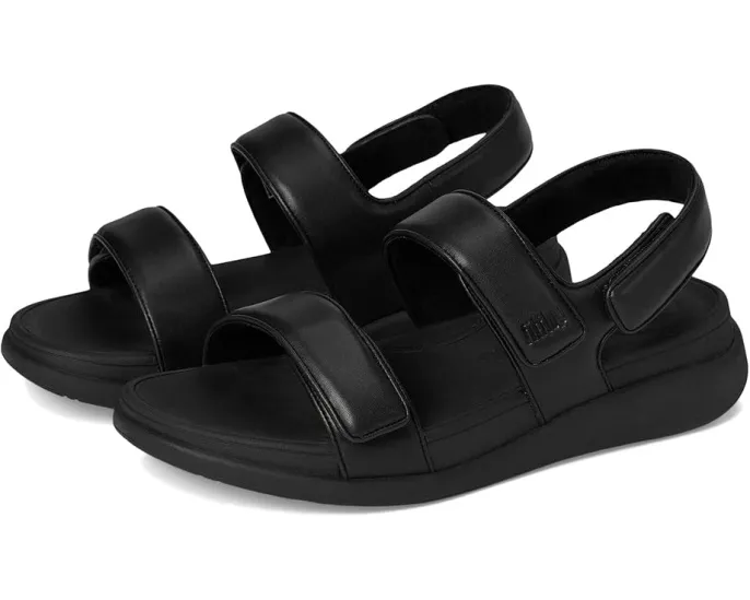 Сандалии FitFlop F-Mode Go Adjustable Flatform с регулируемыми ремешками и технологией Microwobbleboard