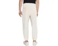 Брюки Armani Exchange из смесового хлопкового твила с эластичными манжетами и кулиской