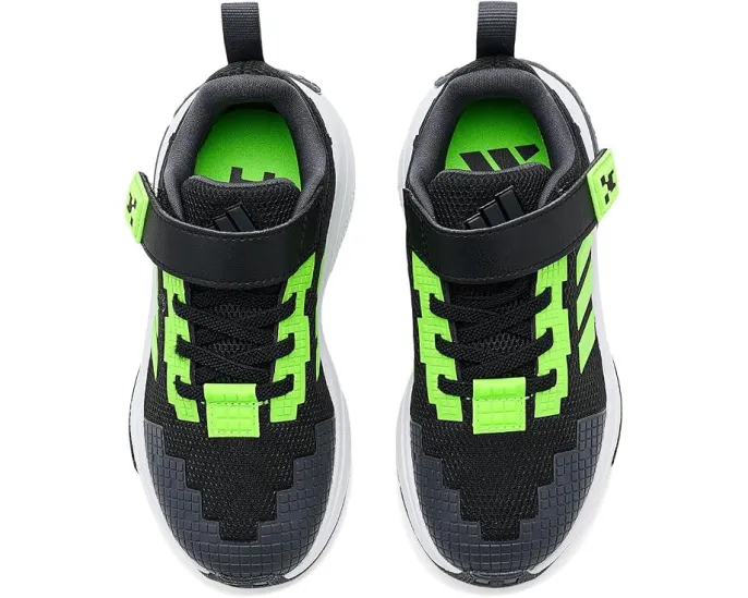 adidas x Minecraft Pro детские кроссовки на эластичных шнурках